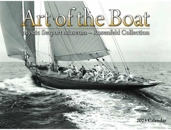 Art of the Boat Mystic Seaport Museum 2025 Wall Calendar