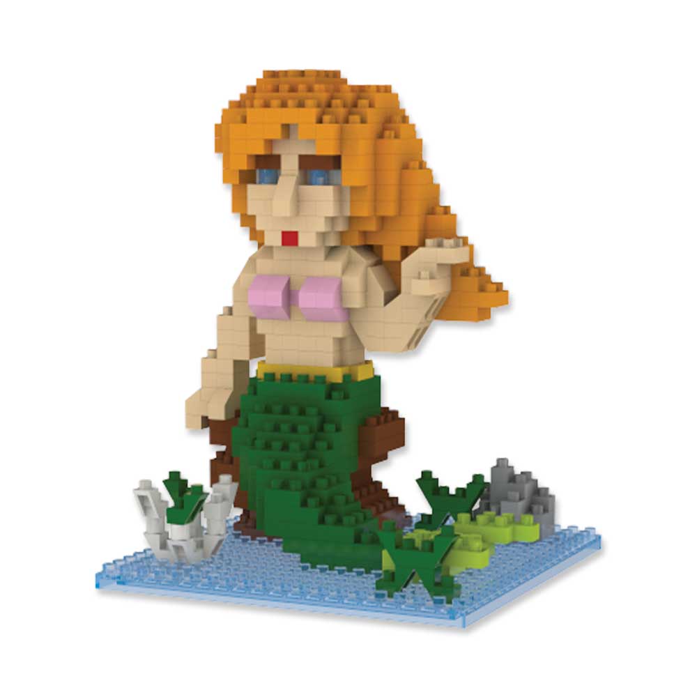 Mermaid Mini Building Blocks Kit