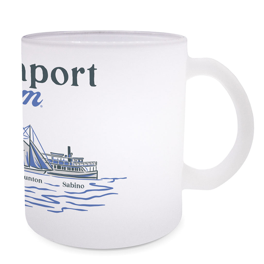 Mystic Seaport Museum Frosted Mug