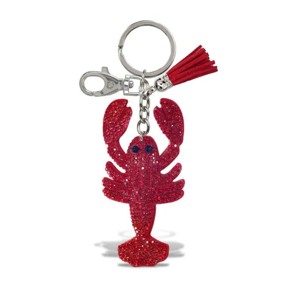 Mystic Seaport Museum Lobster Bling Keychain