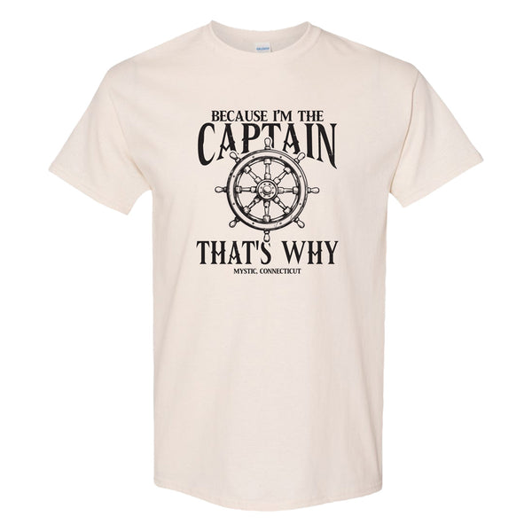 Mystic Seaport Museum Captain T-Shirt
