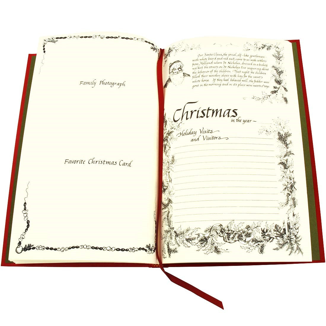 Christmas Memories Book with Personalized Embossing – Mystic