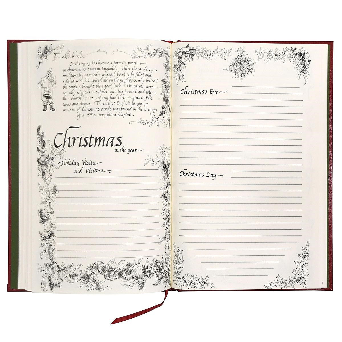 Christmas Memories Book with Personalized Embossing – Mystic