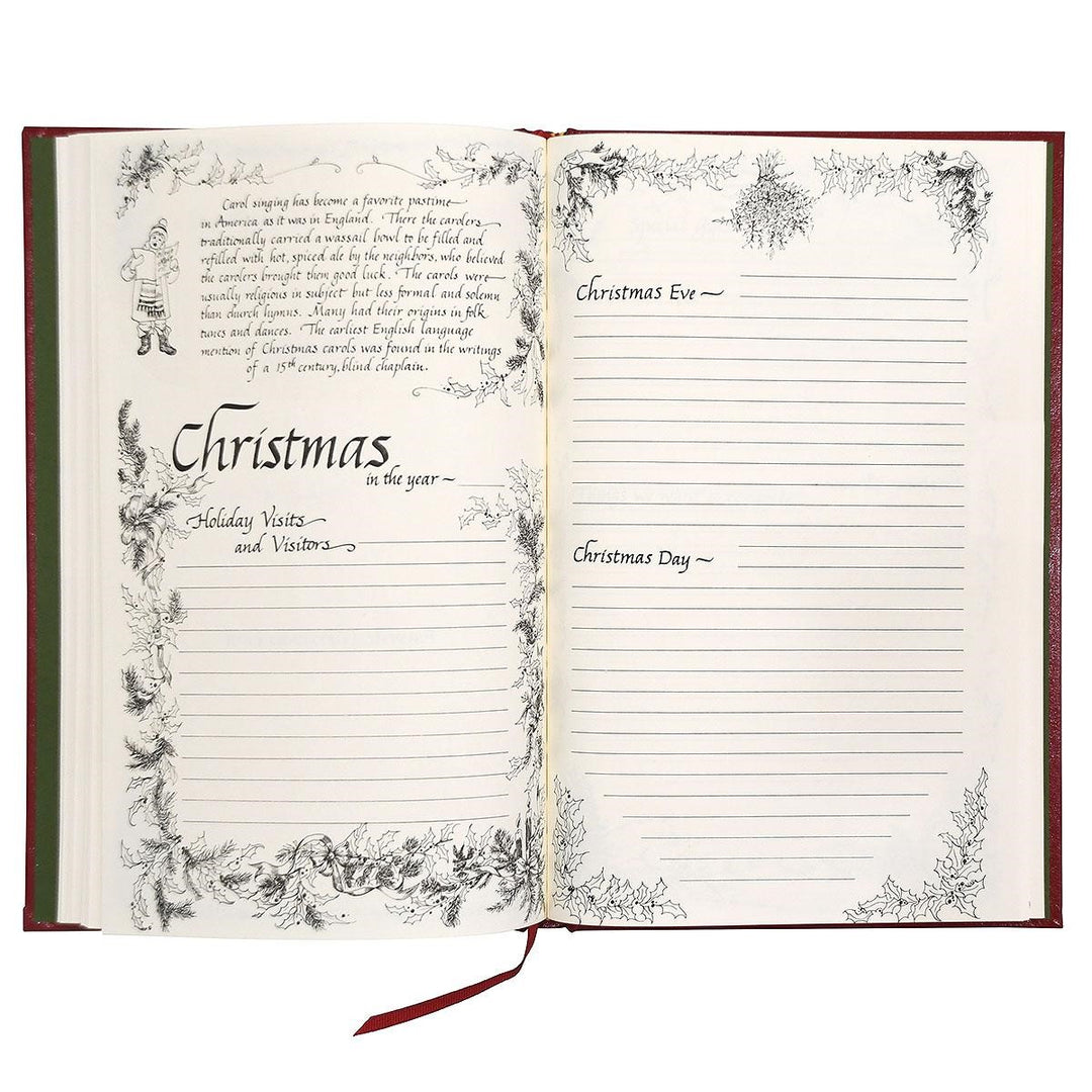 Christmas Memories Book with Personalized Embossing