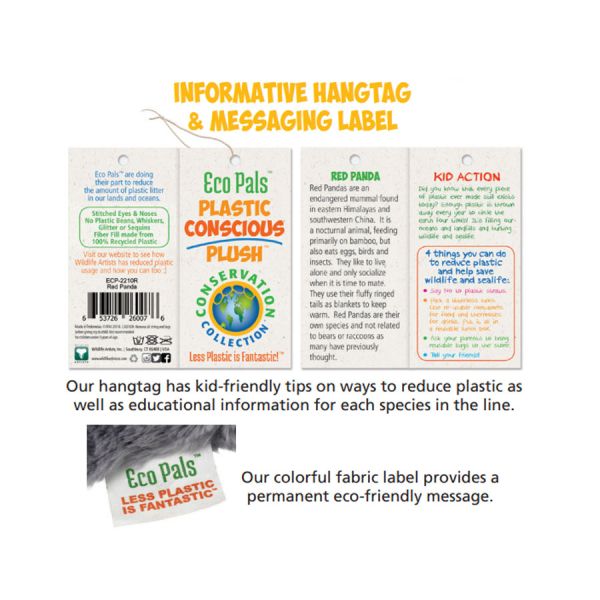 Eco Pals Harp Seal Pup Plush