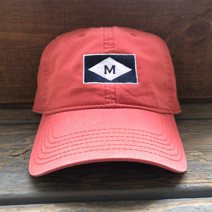 Red ''M'' Burgee Cap