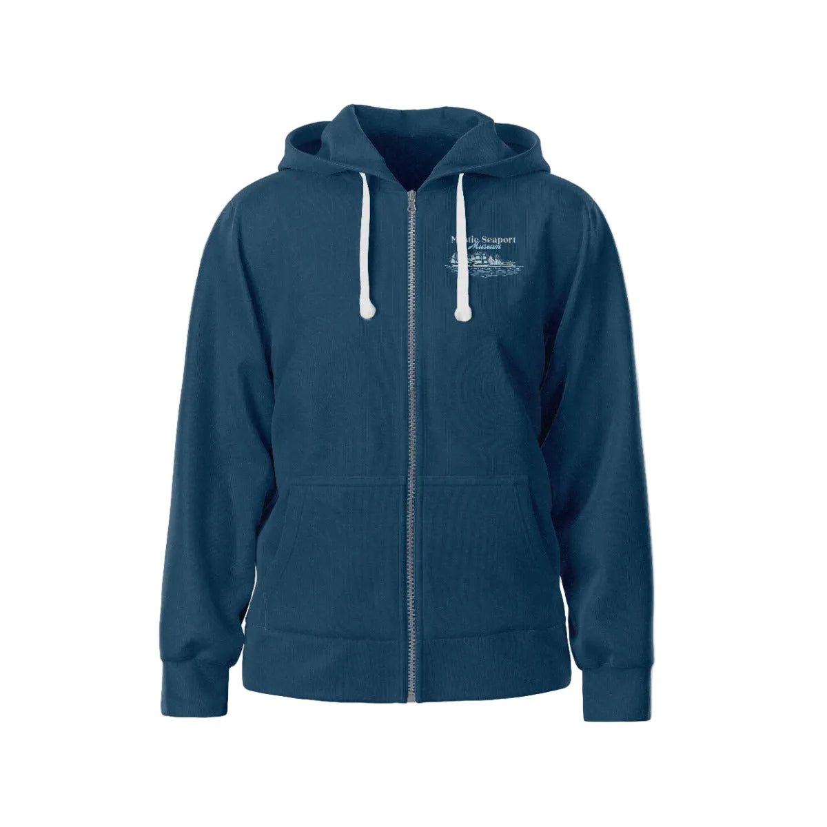 Mystic Seaport Museum Zip-Up Hooded Sweatshirt